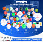 Custom Printed Anime Latex Balloons 5-36 Inches | EN71 CE Certified | Bulk Event Decorations