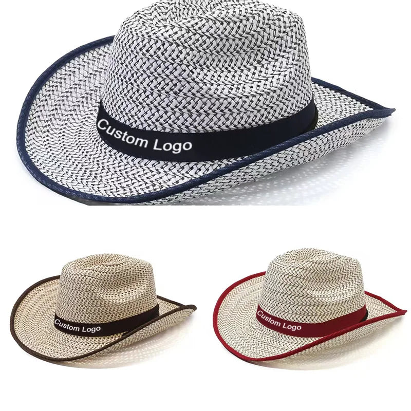 Custom Cowboy Straw Hats Wholesale | 200-Piece MOQ & 31-Day Lead Time | Breathable Woven | Western