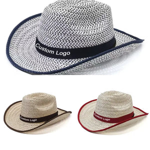 Custom Cowboy Straw Hats Wholesale | 200-Piece MOQ & 31-Day Lead Time | Breathable Woven | Western