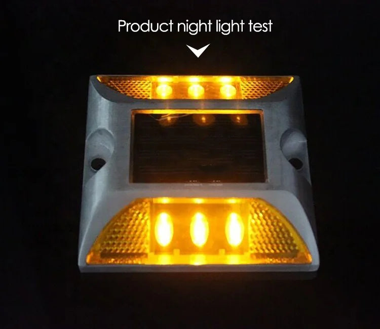IP68 Solar Road Stud with Ultra Bright LED | MOQ 2 pcs