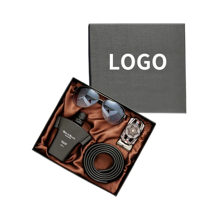 Custom Metal Perfume Gift Box Men | Luxury 50-100ml Packaging | Silk Screen Printing
