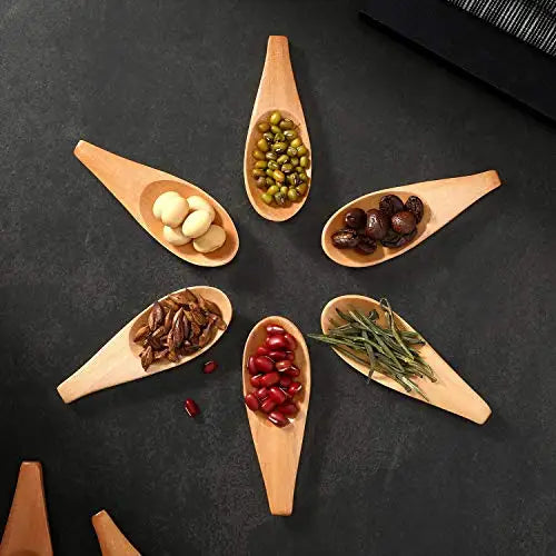 Custom Wooden Spoons with Logo | 10ml Capacity | 1,000 MOQ