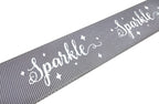 Custom Printed Satin Ribbon | Double-Face | MOQ 2,000 Yards  text