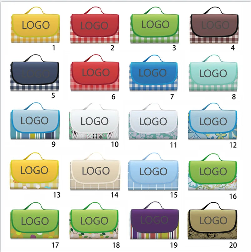 Wholesale Custom Camping Beach Blanket with Logo | MOQ 50