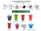 Custom PS Hot Cups with Logo | Bulk 100 Count