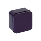 Mini Square Gold Tinplate Metal Box | Embossed Design | Custom Packaging | 100 MOQ