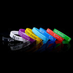 Custom Silicone Wristbands | Embossed | MOQ 100