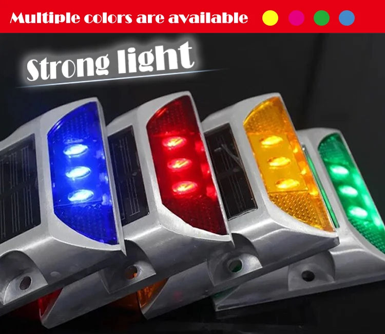 IP68 Solar Road Stud with Ultra Bright LED | MOQ 2 pcs