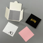 Custom Microfiber Suede Jewelry Cleaning Cloth with Logo | MOQ 100