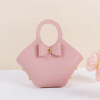 Custom PU Leather Jewelry Handbag Wholesale | 10 MOQ Wedding Favor Bag