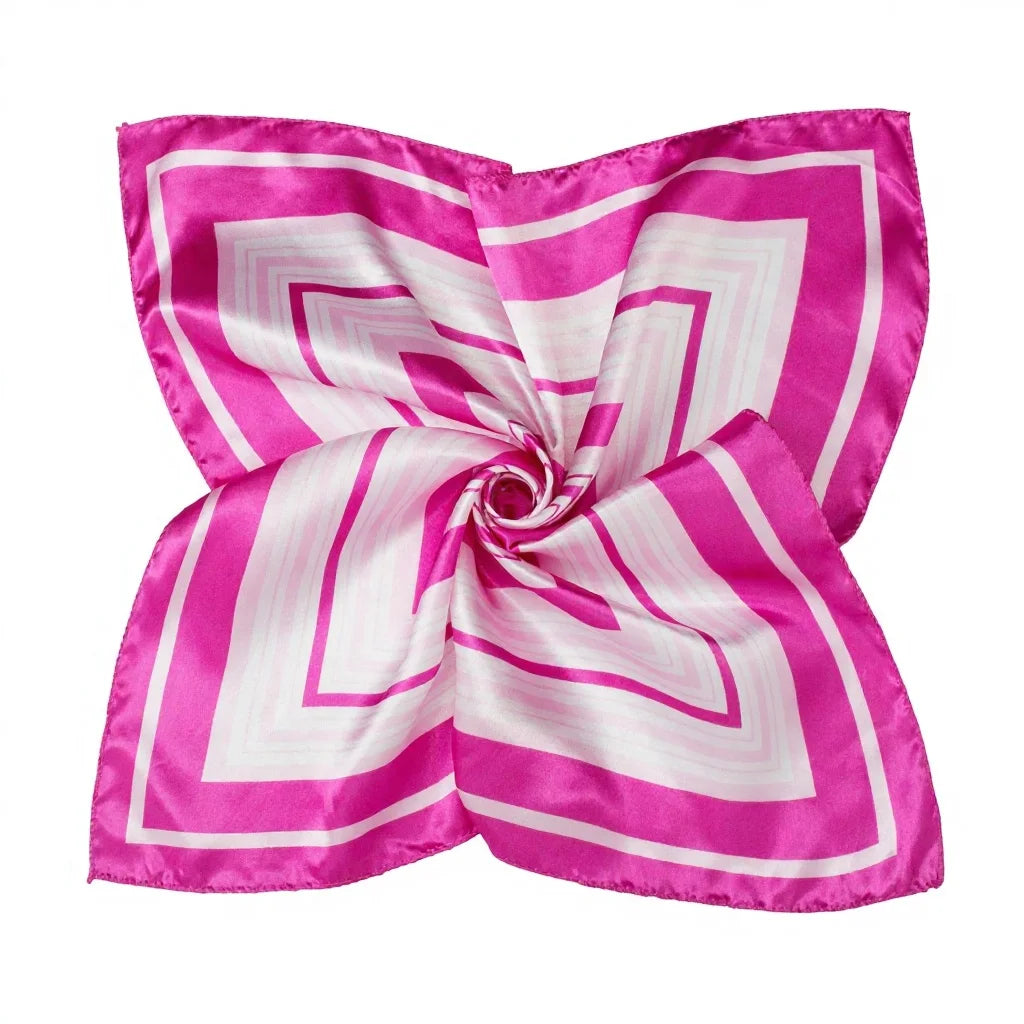 Personalized Silk Satin Scarves | 2-Piece MOQ & 3-7 Day Lead Time | 46 Colors | OEM Manufacture