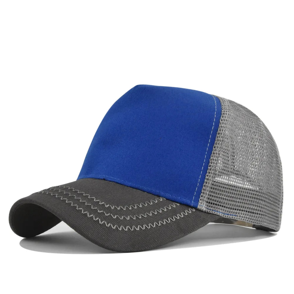 Custom Trucker Hat 5 Panel Mesh | 30 Pcs MOQ Bulk Wholesale Cap