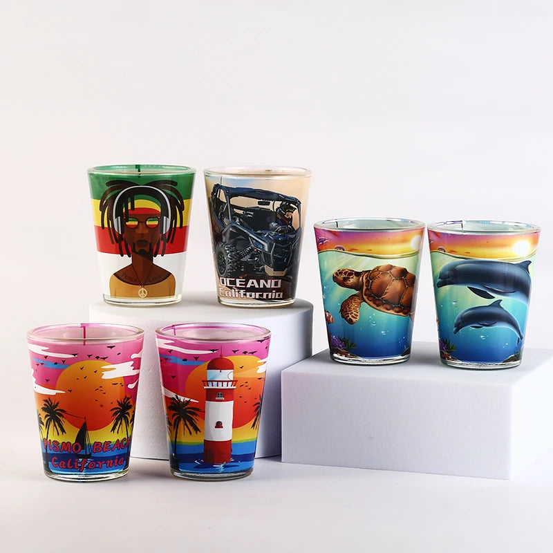 Custom Shot Glasses 50ml with Logo | Sublimation Printing | Bulk Corporate Gifts