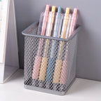 Custom ABS Square Pen Holder 7.5x7.5x9.5cm | Desk Organizer | Bulk Logo