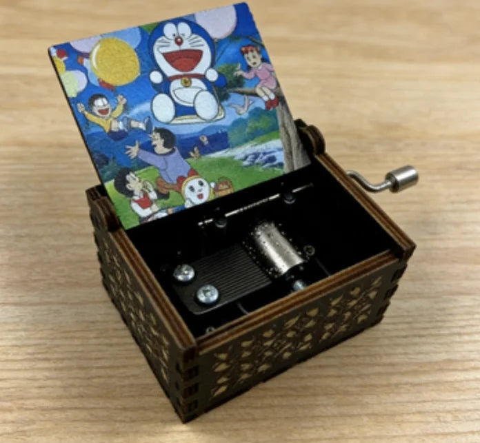 Custom Wooden Music Boxes with Logo – 10 MOQ, 18-Second Play