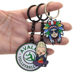 Custom Metal Keychain with Logo | Hard Soft Enamel