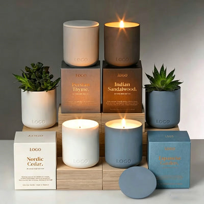 Private Label Ceramic Jar Candle | BSCI Certified | 800 MOQ