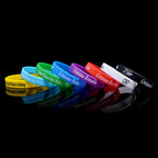 Custom Silicone Wristbands | Embossed | MOQ 100