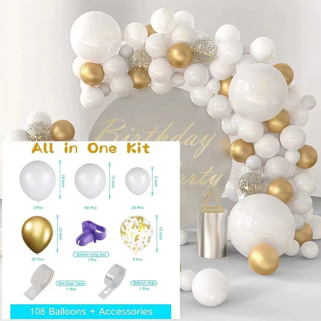 Balloon Garland Arch Kits | Custom UV Print | MOQ 20