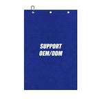 Custom Microfiber Golf Towels | 50-Piece MOQ & 10-Day Lead Time | Waffle Pattern & Carabiner Clip