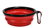 Food-Grade Silicone Foldable Dog Bowl 350ml | BPA-Free Travel Pet Bowl OEM