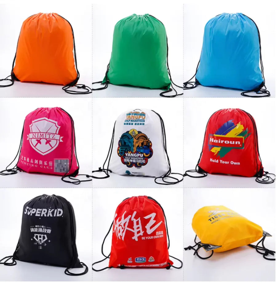 Everyday Drawstring Backpack for Teams, Campaigns and Outdoor Use