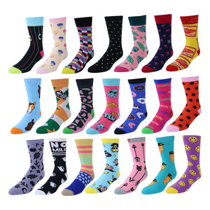 Custom 100% Cotton Crew Socks | Sublimation Printing | 50 Pairs MOQ | Bulk Corporate Gifts