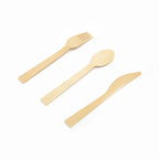 Bamboo Disposable Cutlery Set 170mm | 50,000 MOQ | Biodegradable