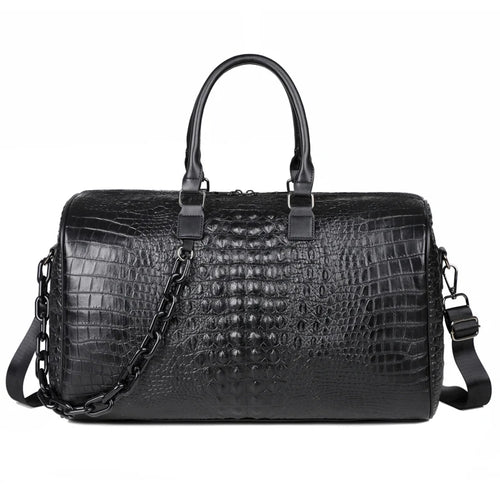 Custom PU Leather Duffel Bag with Logo | MOQ 3 Pcs