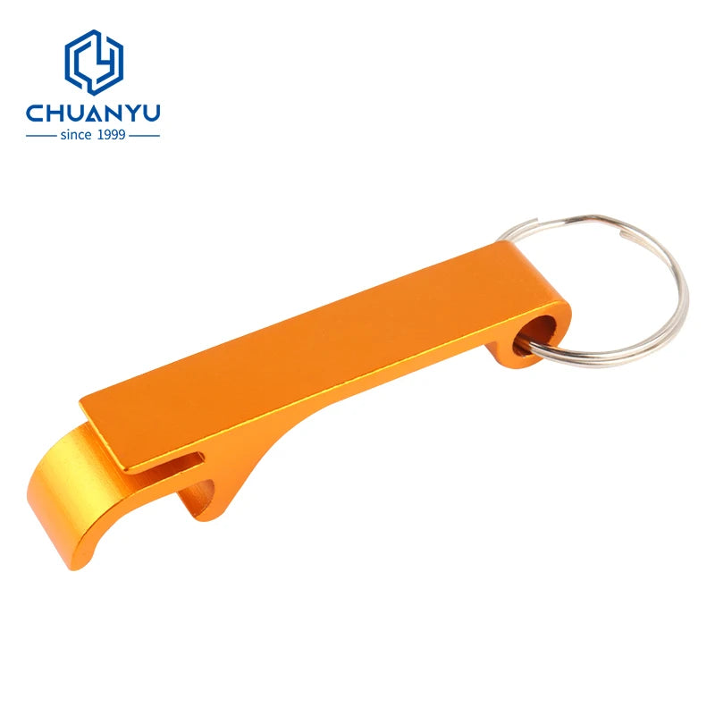 Custom Laser logo Cheaper Customized Mini Portable Pocket Metal Bar Tools Bottle Opener Key Ring Keychain Beer Bottle Opener