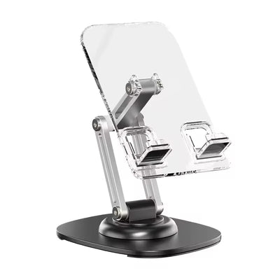Custom Foldable Universal Tablet Stand – Adjustable Height Lifting Acrylic Desk Holder with Custom Printed Logo & Customizable Packaging