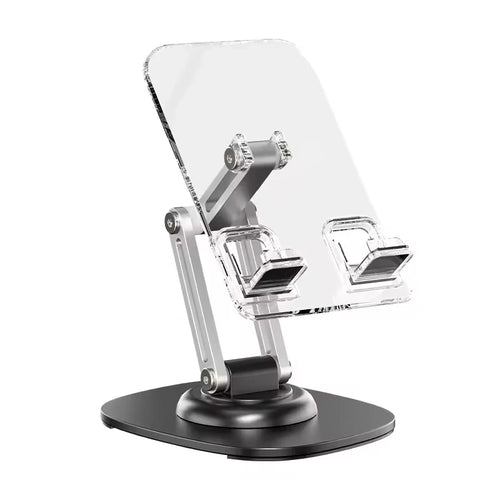 Custom Foldable Universal Tablet Stand – Adjustable Height Lifting Acrylic Desk Holder with Custom Printed Logo & Customizable Packaging