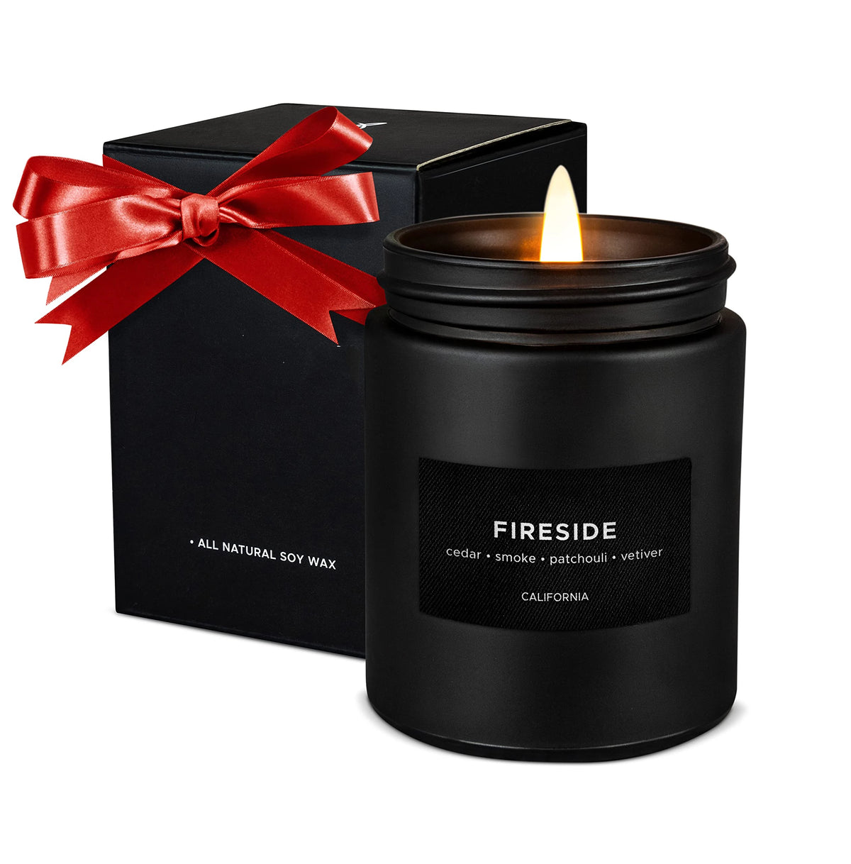 Custom Soy Wax Candles with Logo & Packing Boxes | MOQ 100