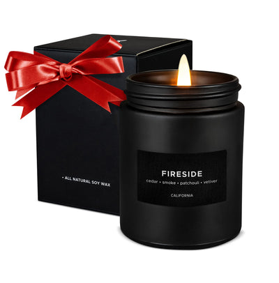 Custom Soy Wax Candles with Logo & Packing Boxes | MOQ 100