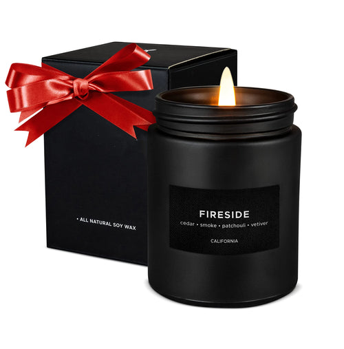 Custom Soy Wax Candles with Logo & Packing Boxes | MOQ 100