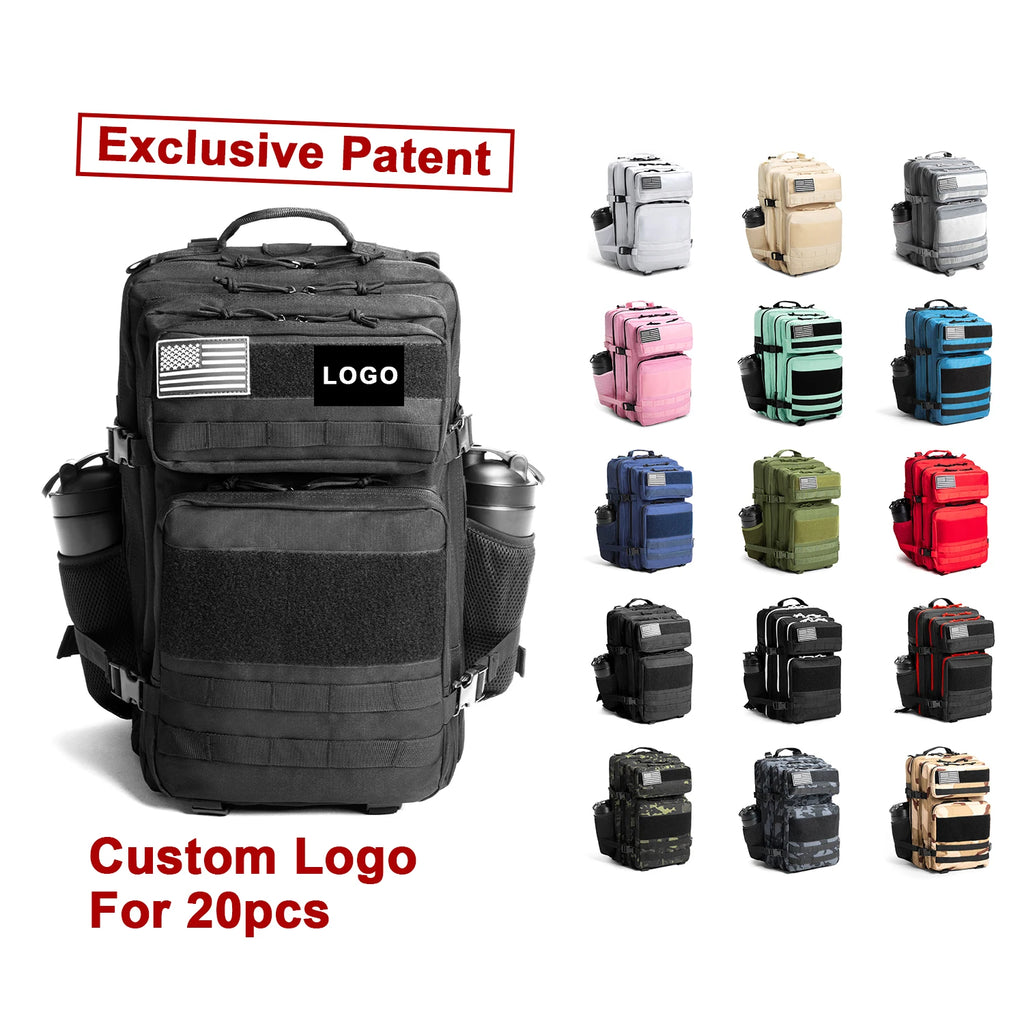 LAMGOYI Tactical Backpack 45L | Custom Fitness Gym Bag MOQ 300