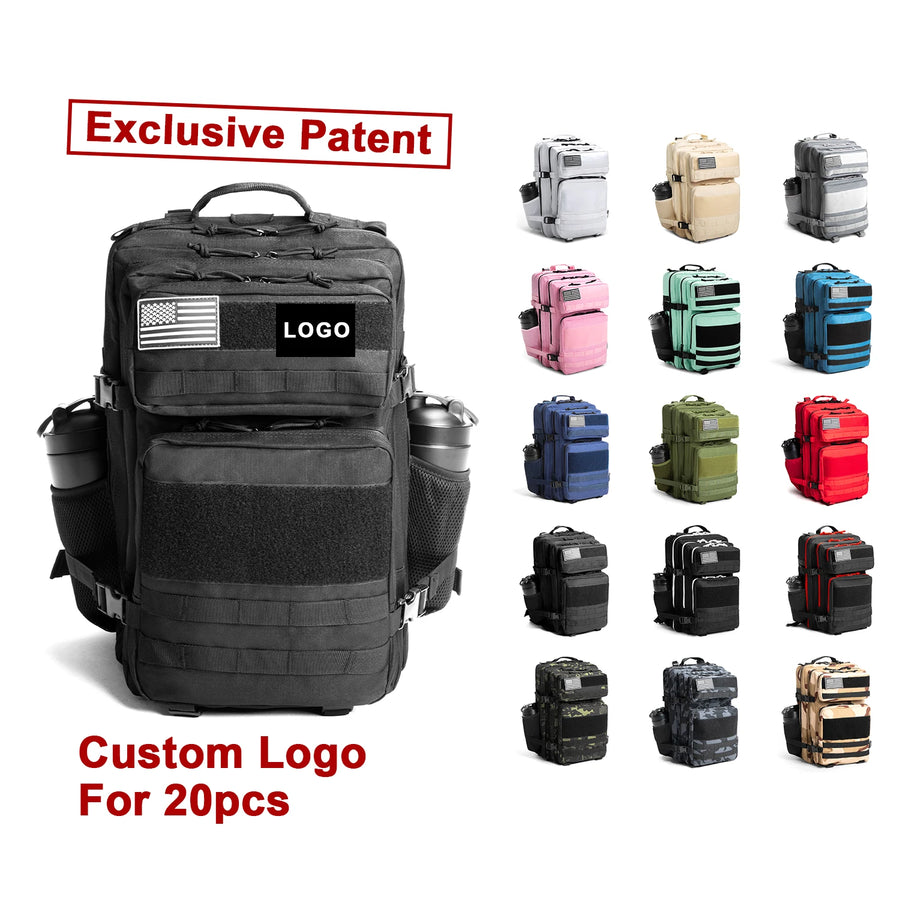 LAMGOYI Tactical Backpack 45L | Custom Fitness Gym Bag MOQ 300