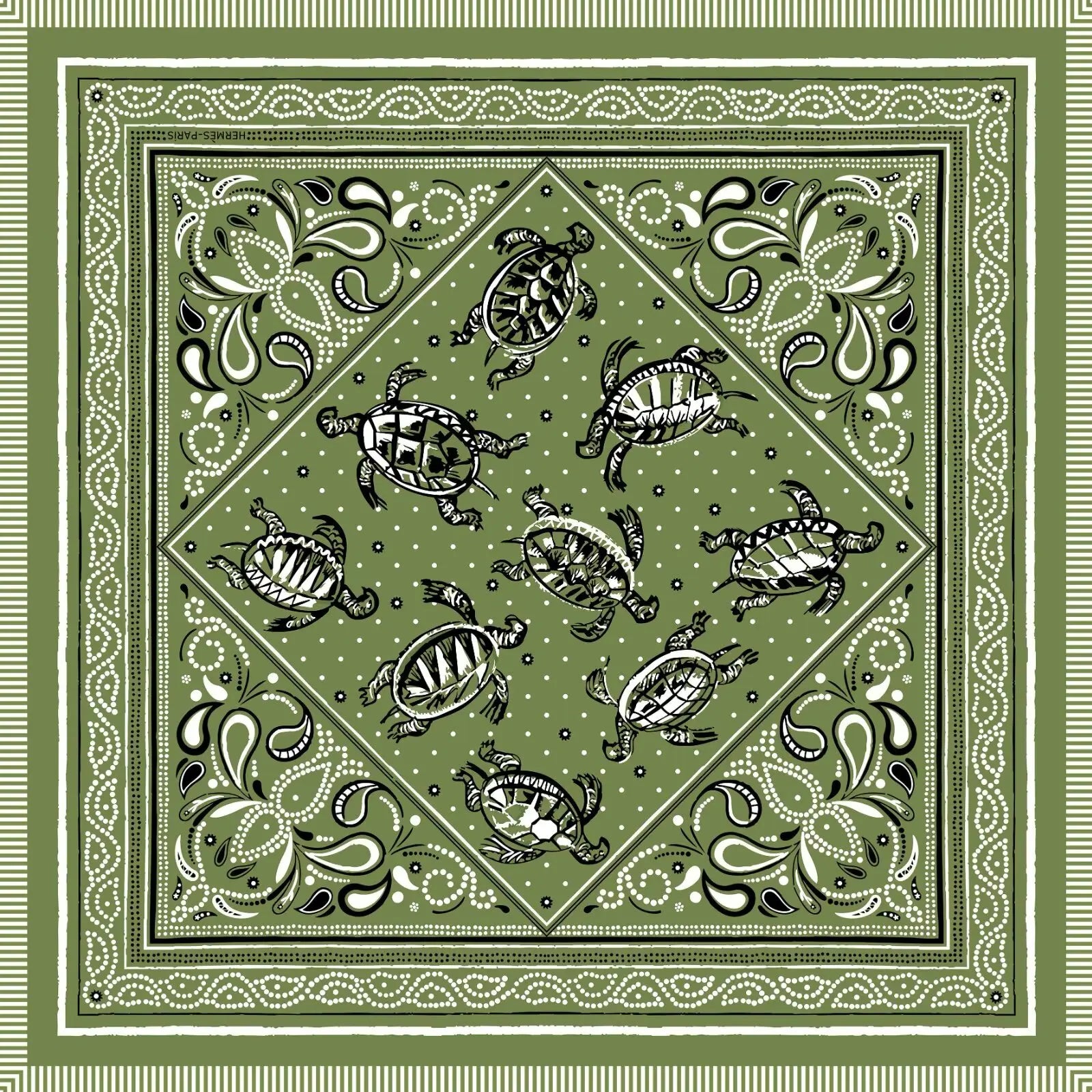 100% Mulberry Silk Square Scarf | 65x65cm | Custom Print | 14-18 Momme