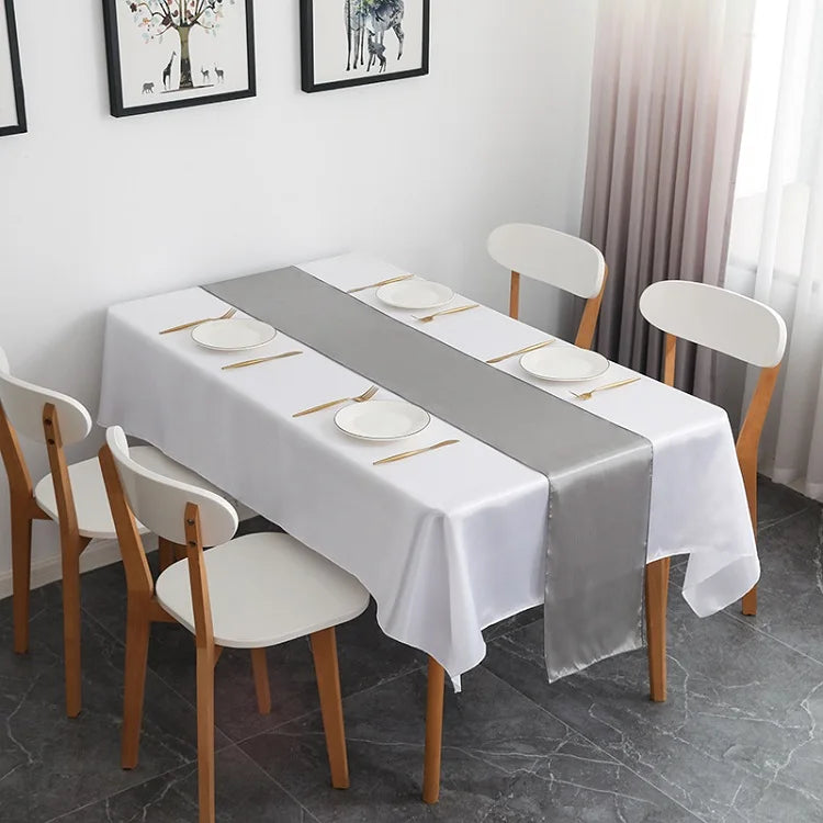 Satin Table Runners | 12×108 Inch | Stocked | MOQ 10