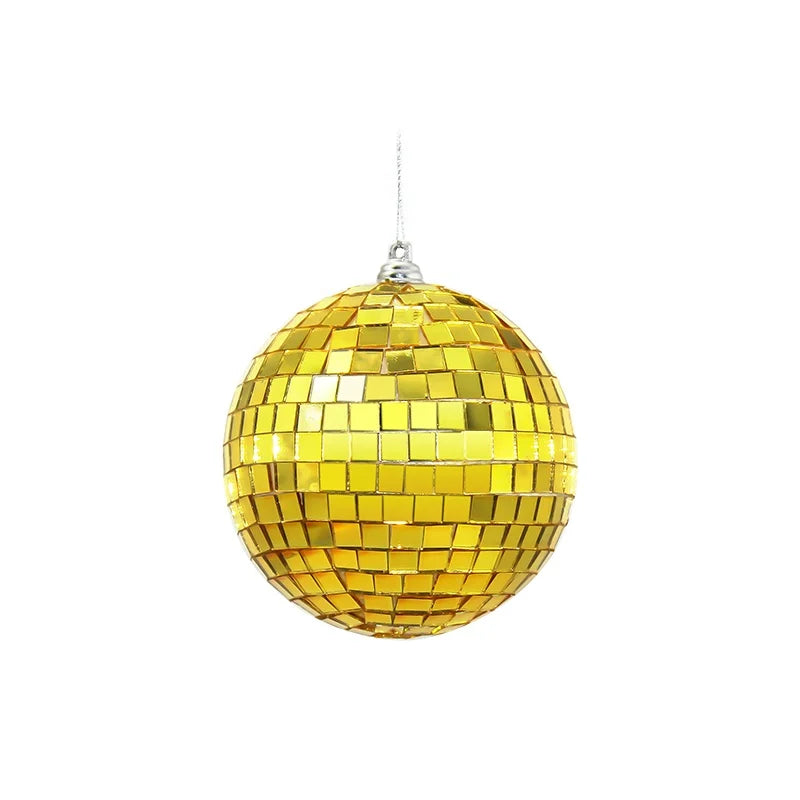 Custom Disco Mirror Christmas Balls | 4cm-80cm Sizes | Bulk Holiday Decor
