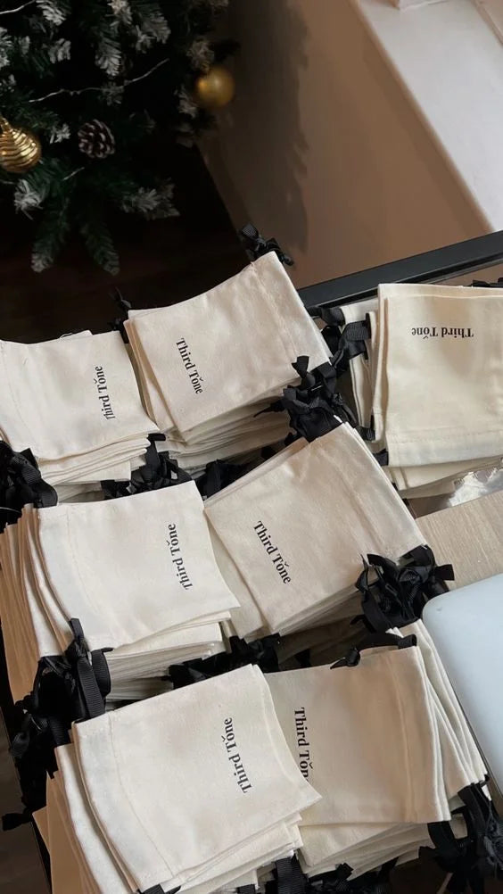 Organic Cotton Drawstring Bags Wholesale | Custom Logo 100 MOQ 7-Day Lead