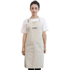 Kitchen Apron for Cleaning Multi Function Home Chef Baking Clothes with Pockets Adult Kitchen Cleaning Apron Custom Logo