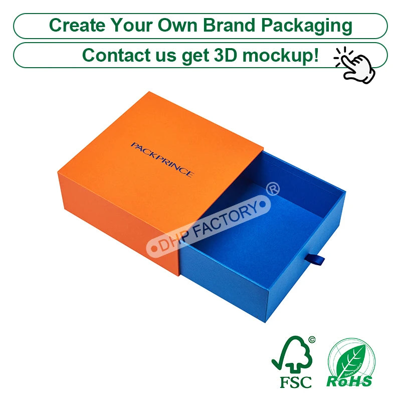 Custom Rigid Magnetic Box with Matte Black Finish | Luxury Packaging OEM Wholesale