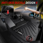 Kia Optima Custom-Fit 3D All-Weather TPE Floor Mats (2016-2020)