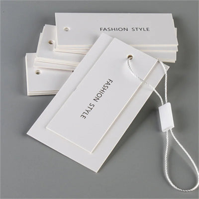 Custom Hang Tags for Clothing | MOQ 100 | ISO & OEKO-TEX