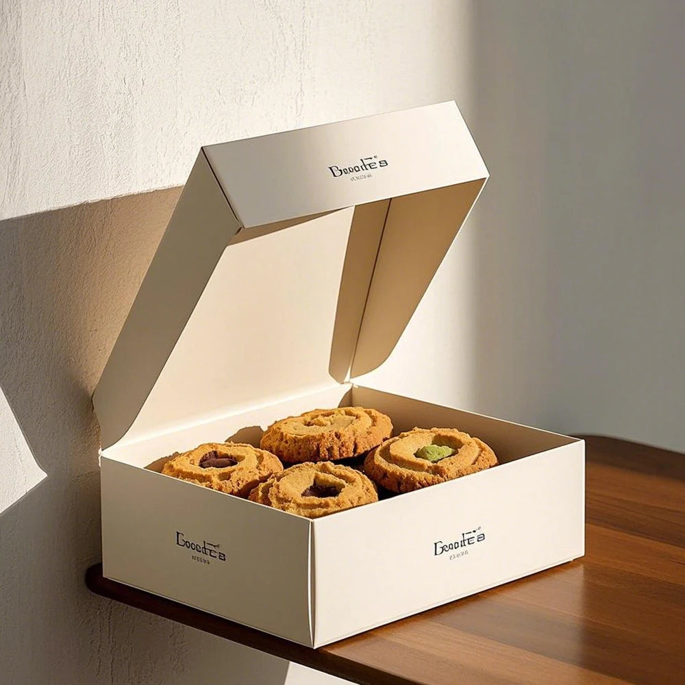 Custom Food Grade Paper Cake Boxes | FDA Certified MOQ Flexible
