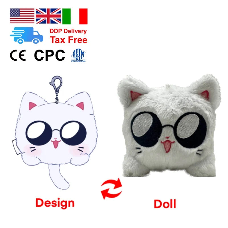 Custom Plush Toys 31-50cm PP Cotton | 500 MOQ Corporate Gifts Branded
