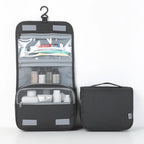 Custom Hanging Toiletry Bag — 500 MOQ, 35-Day Lead Time
