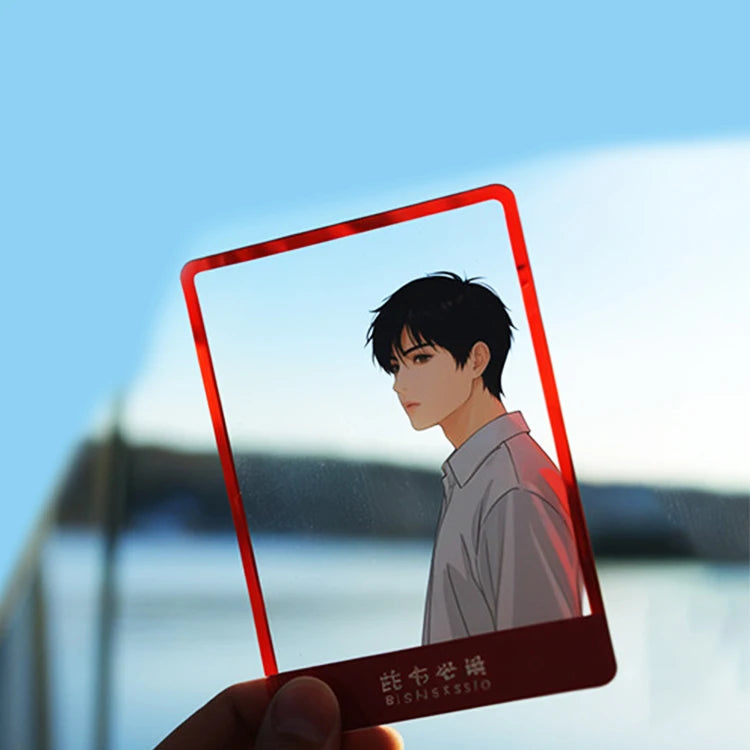 Custom Acrylic Photo Cards | No MOQ & 10-Day Lead Time | Kpop Anime Business Cards | Transparent