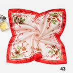 Personalized Silk Satin Scarves | 2-Piece MOQ & 3-7 Day Lead Time | 46 Colors | OEM Manufacture